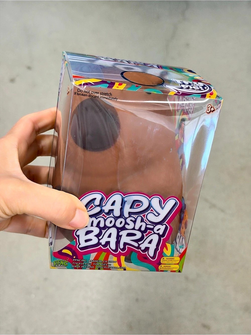 Squishy Capybara Capy Smoosh-A Bara VIRAL Squeeze Toy